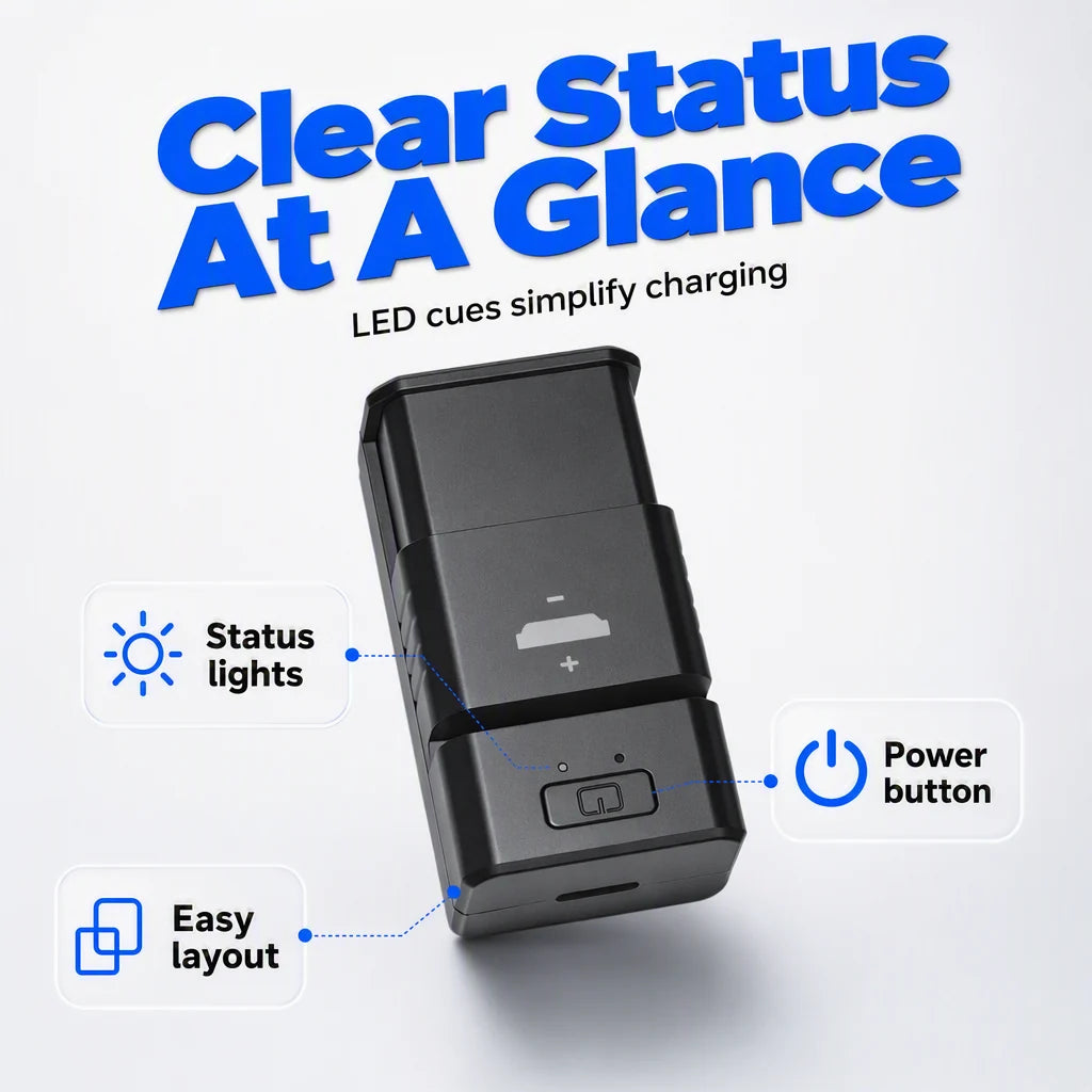 ChargePod – Mini USB-C Coin Cell Battery Charger
