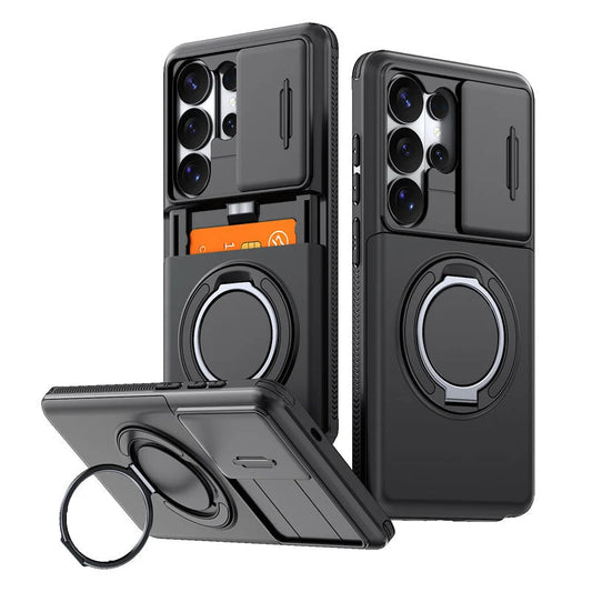 ShieldVault – 2-in-1 Shockproof Card Holder Phone Case