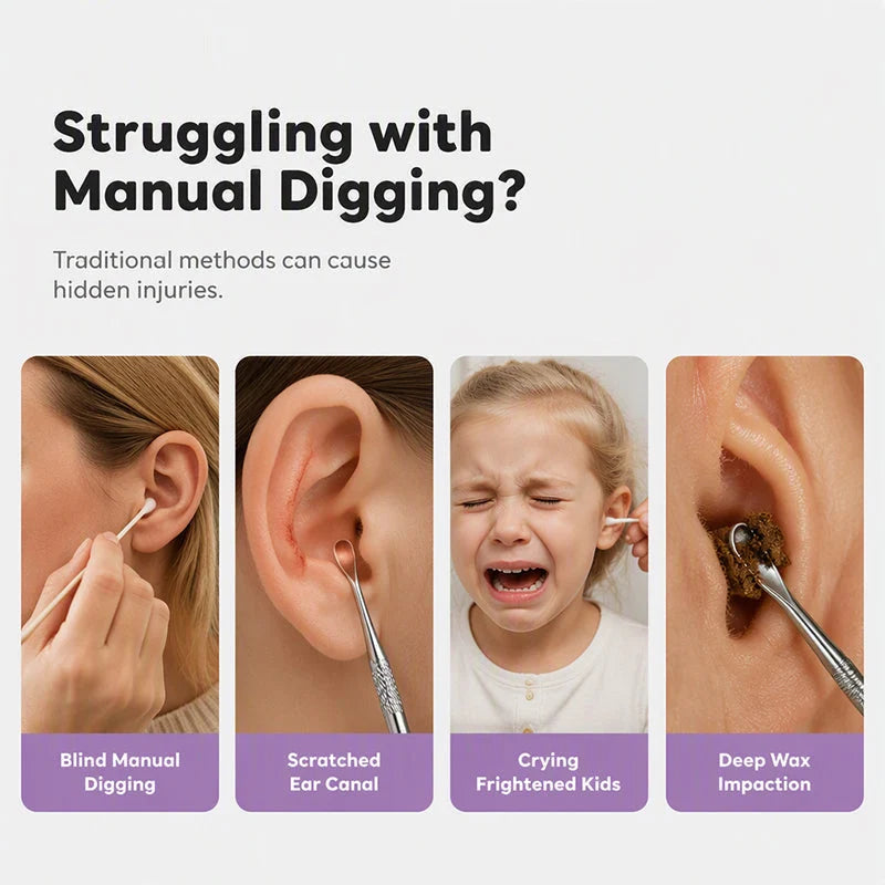 EarVelle – LED-Guided Gentle Suction Ear Cleaner