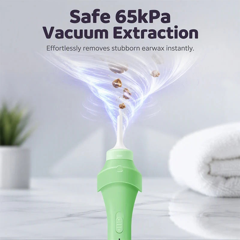 EarVelle – LED-Guided Gentle Suction Ear Cleaner