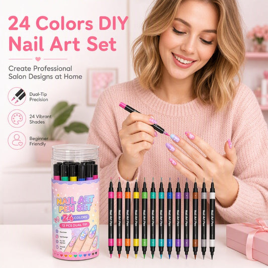 ArtNails – Dual-Ended Creative Nail Art Pen Set