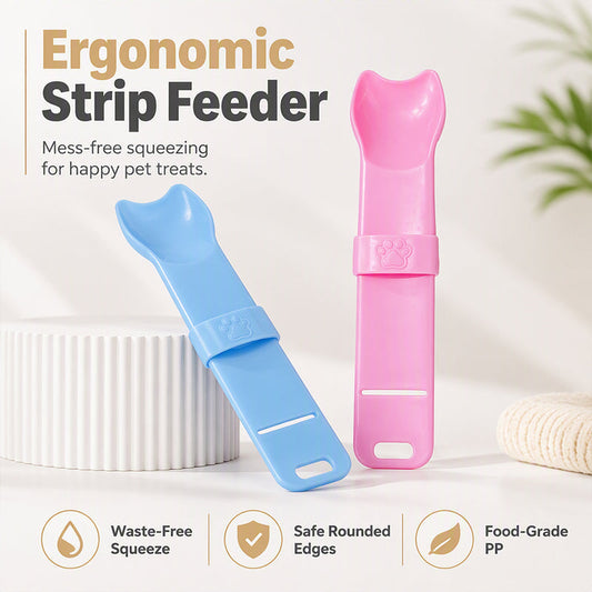 PawSqueeze – Mess-Free Cat Strip Feeder