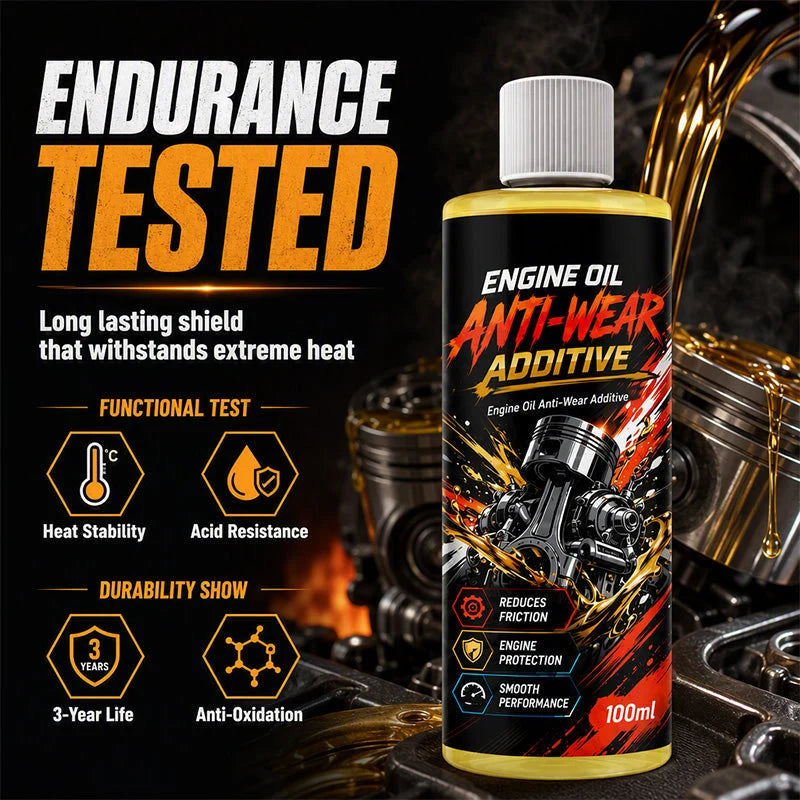 FrictionForge – Advanced Anti-Wear Engine Additive