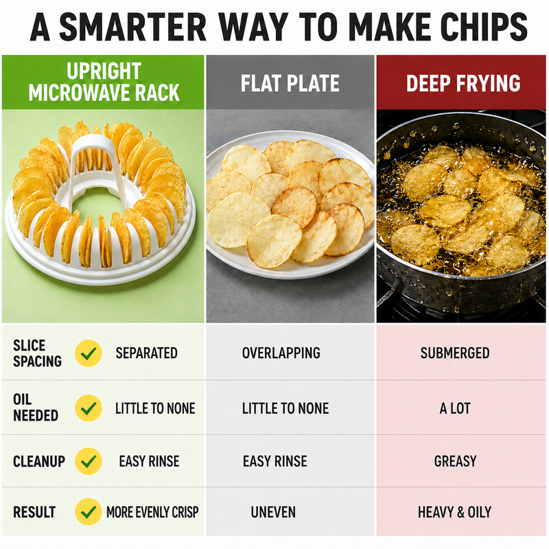 CrispChef – DIY Microwave Veggie Chip Maker