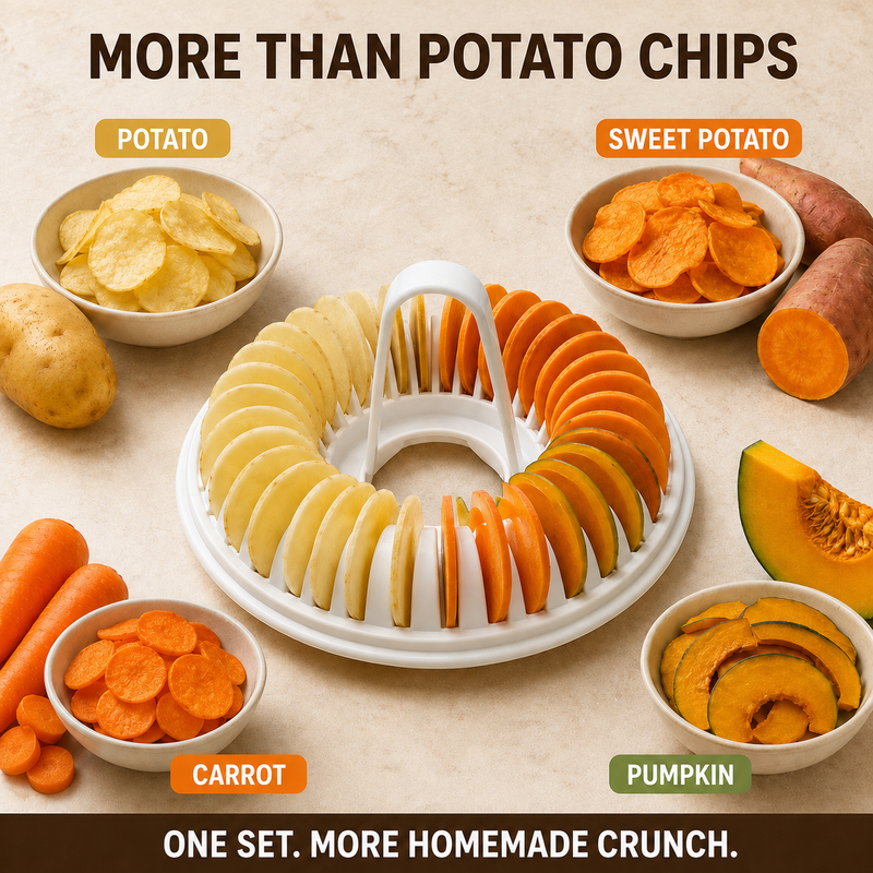 CrispChef – DIY Microwave Veggie Chip Maker