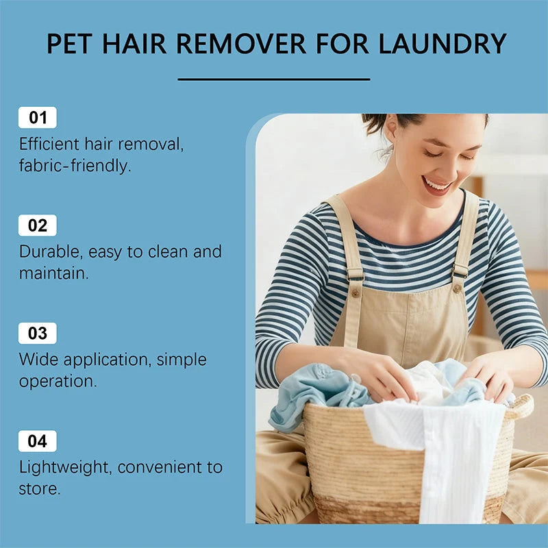 FurEase – Reusable Pet Hair Remover Laundry Balls