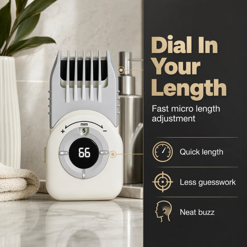 GroomMate – Digital Display Hair Trimmer