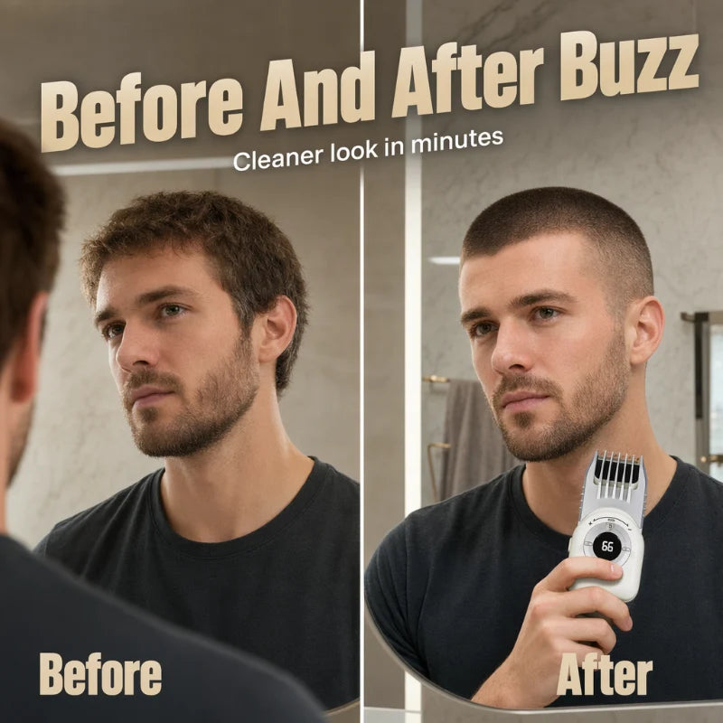 GroomMate – Digital Display Hair Trimmer
