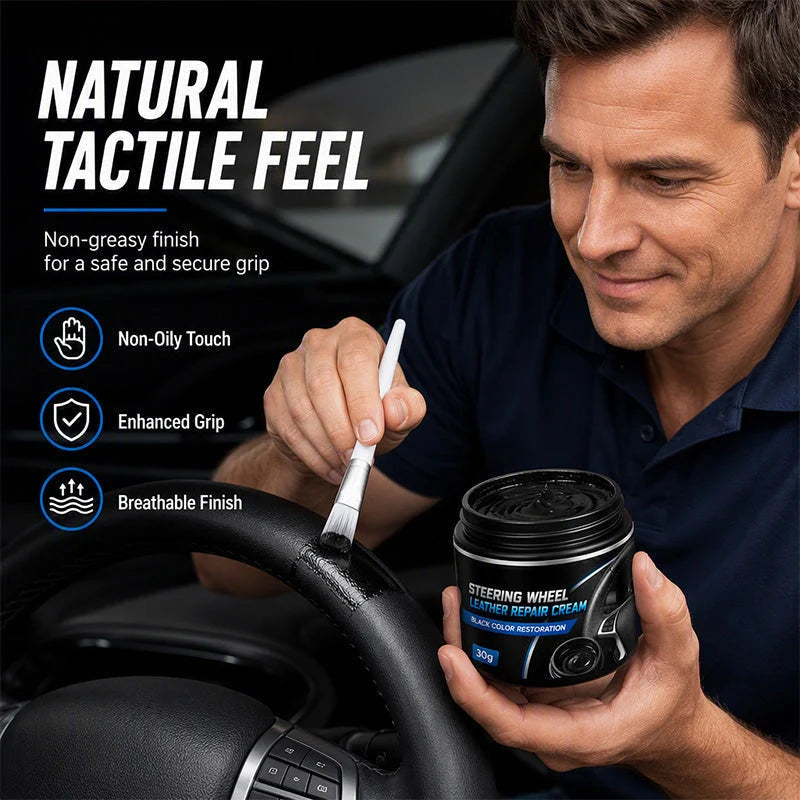 InteriorRevive – Black Leather Restoration Cream