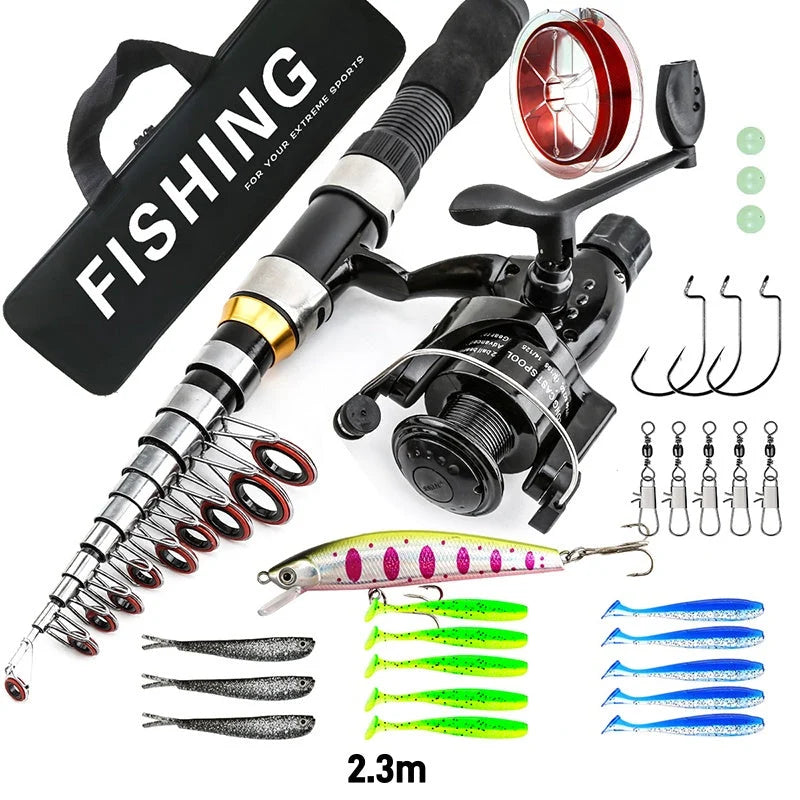 CastVanta – Telescopic Fishing Rod & Reel Kit