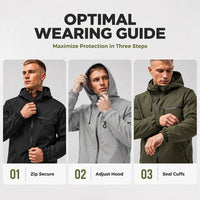 StormVanta – Men’s Waterproof Oversized Hooded Jacket
