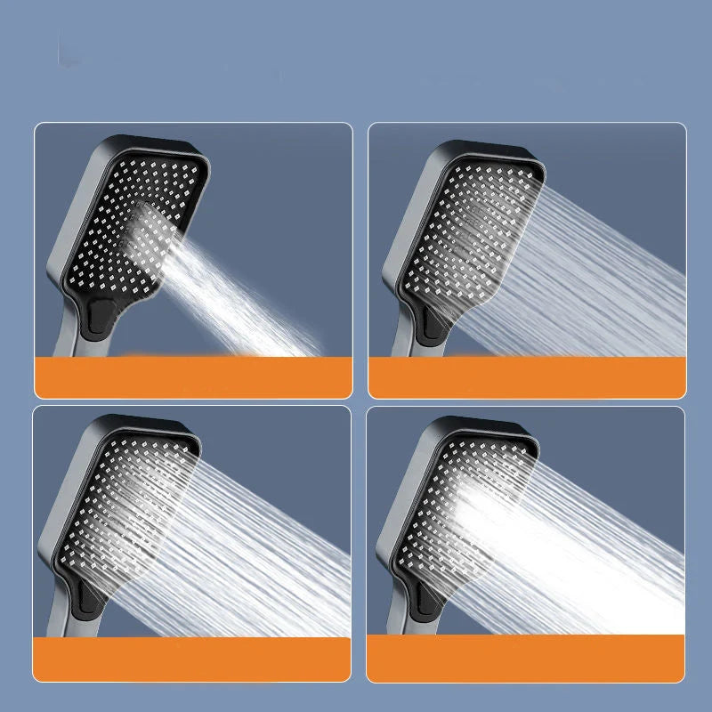 ShowerAura – 4-Mode Wide Face Shower Head
