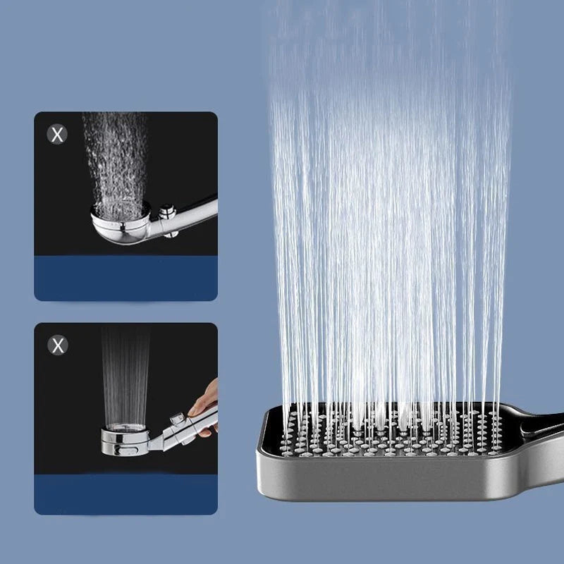 ShowerAura – 4-Mode Wide Face Shower Head