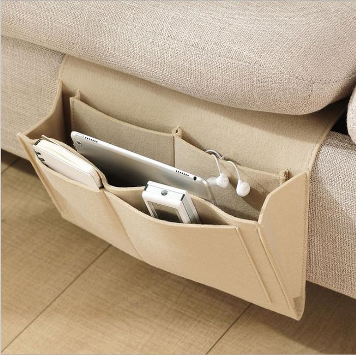 BedNest – Hanging Bedside Storage Organizer