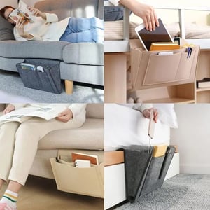 BedNest – Hanging Bedside Storage Organizer