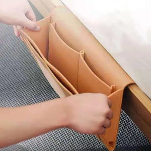 BedNest – Hanging Bedside Storage Organizer