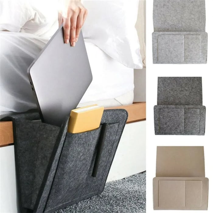 BedNest – Hanging Bedside Storage Organizer