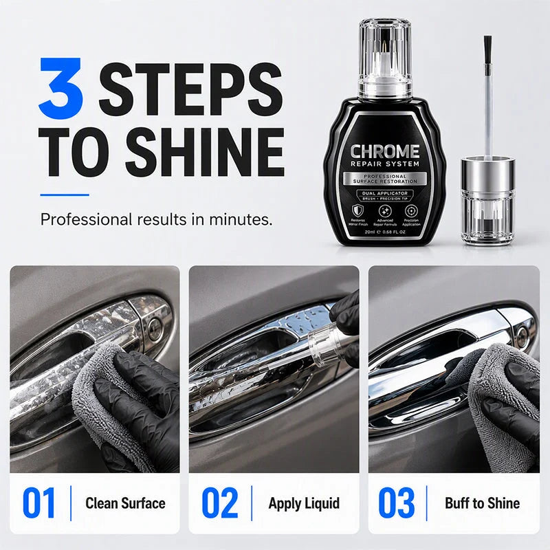 ChromeVanta – Professional Dual-Tip Chrome Repair Pen