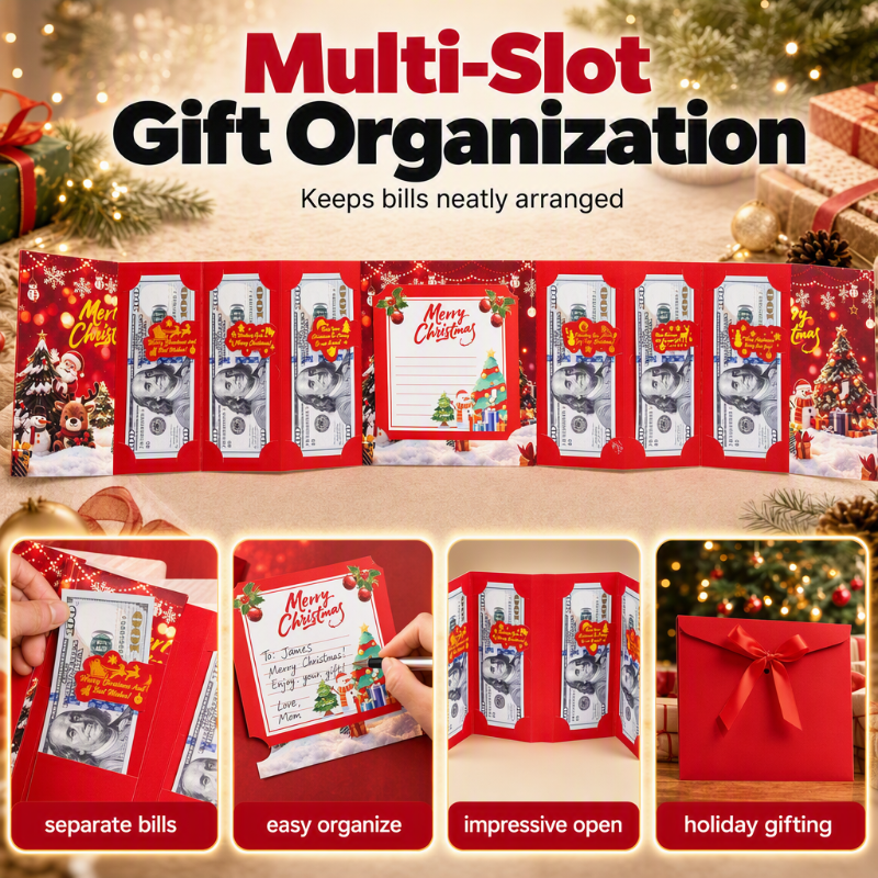SantaFold – Christmas Cash And Message Card