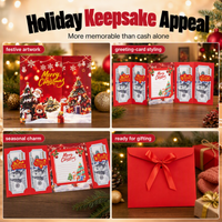 SantaFold – Christmas Cash And Message Card