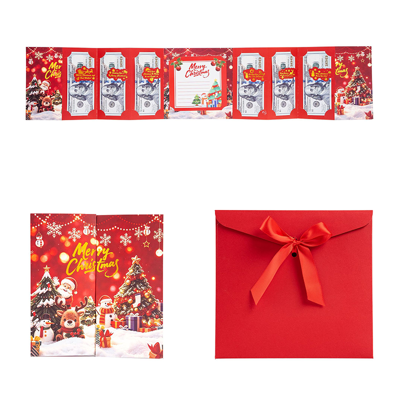 SantaFold – Christmas Cash And Message Card