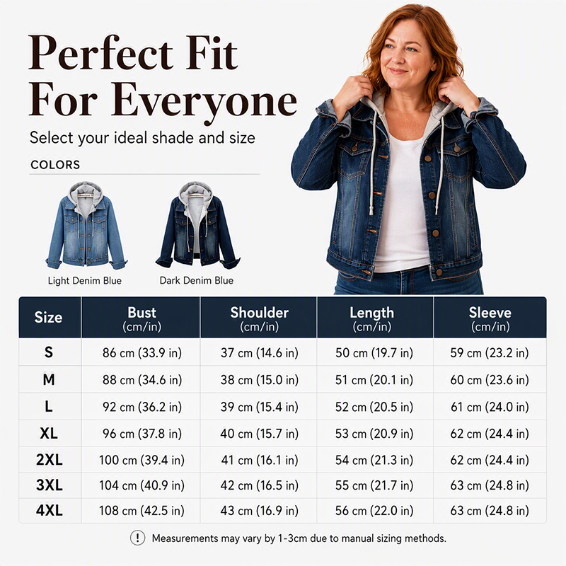 FrostDenim – Women’s Layered Winter Jacket