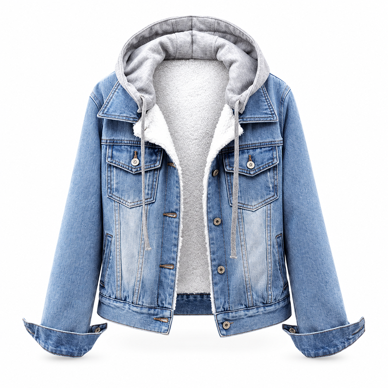 FrostDenim – Women’s Layered Winter Jacket