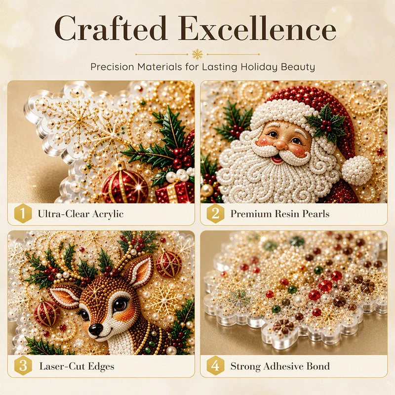 SantaSpark – DIY Christmas Diamond Ornament Kit