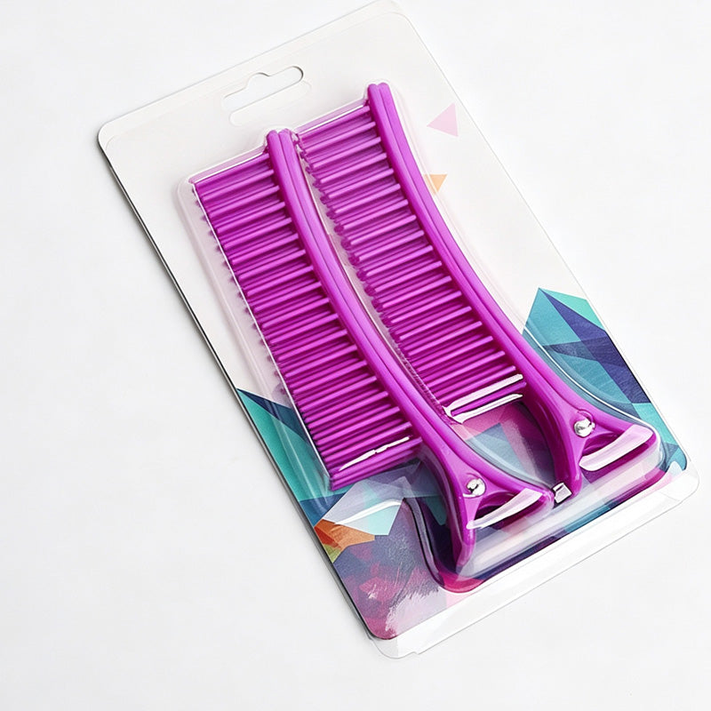 TressOra – Professional Hair Sectioning Clips with Comb Teeth