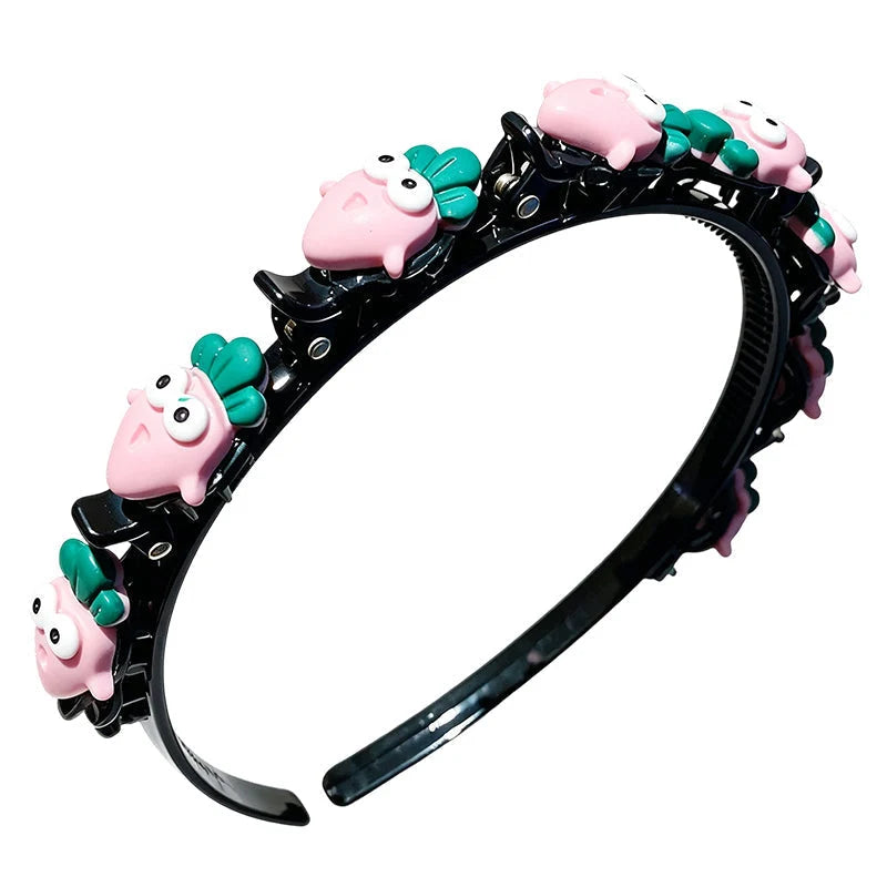 CuddleCurls – Cute Girls' Braiding Hairband