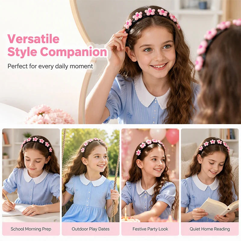 CuddleCurls – Cute Girls' Braiding Hairband