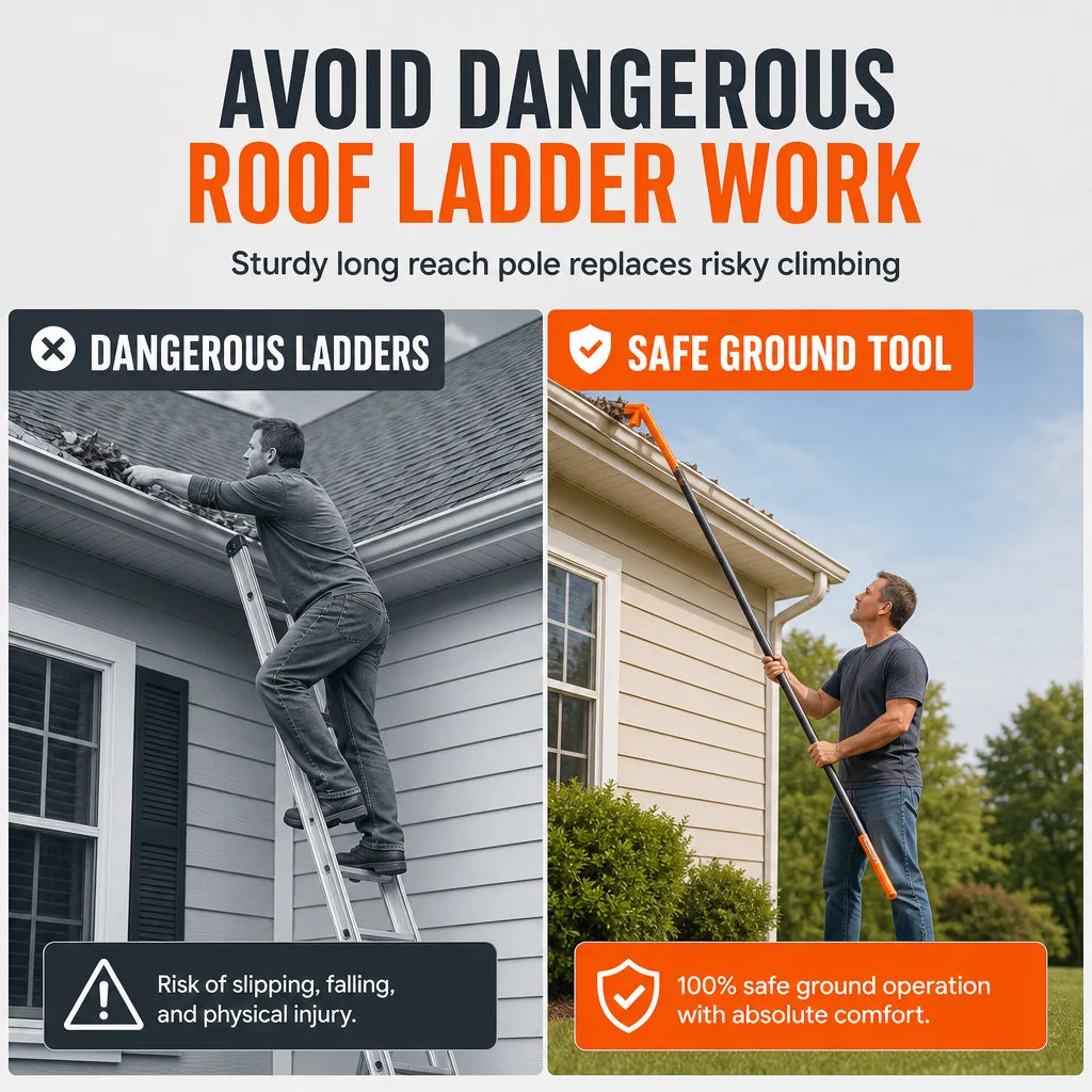 RoofFlow – Gutter Leaf And Debris Remover