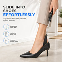 StrideNova – Telescopic Stainless Steel Shoe Horn