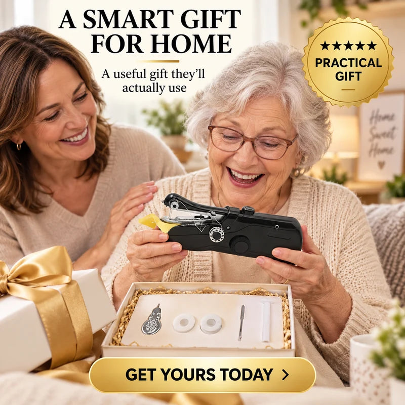 StitchOra – Mini Cordless Handheld Sewing Machine