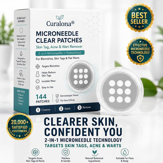 SkinNova – Dual Action Microneedle Acne Patch