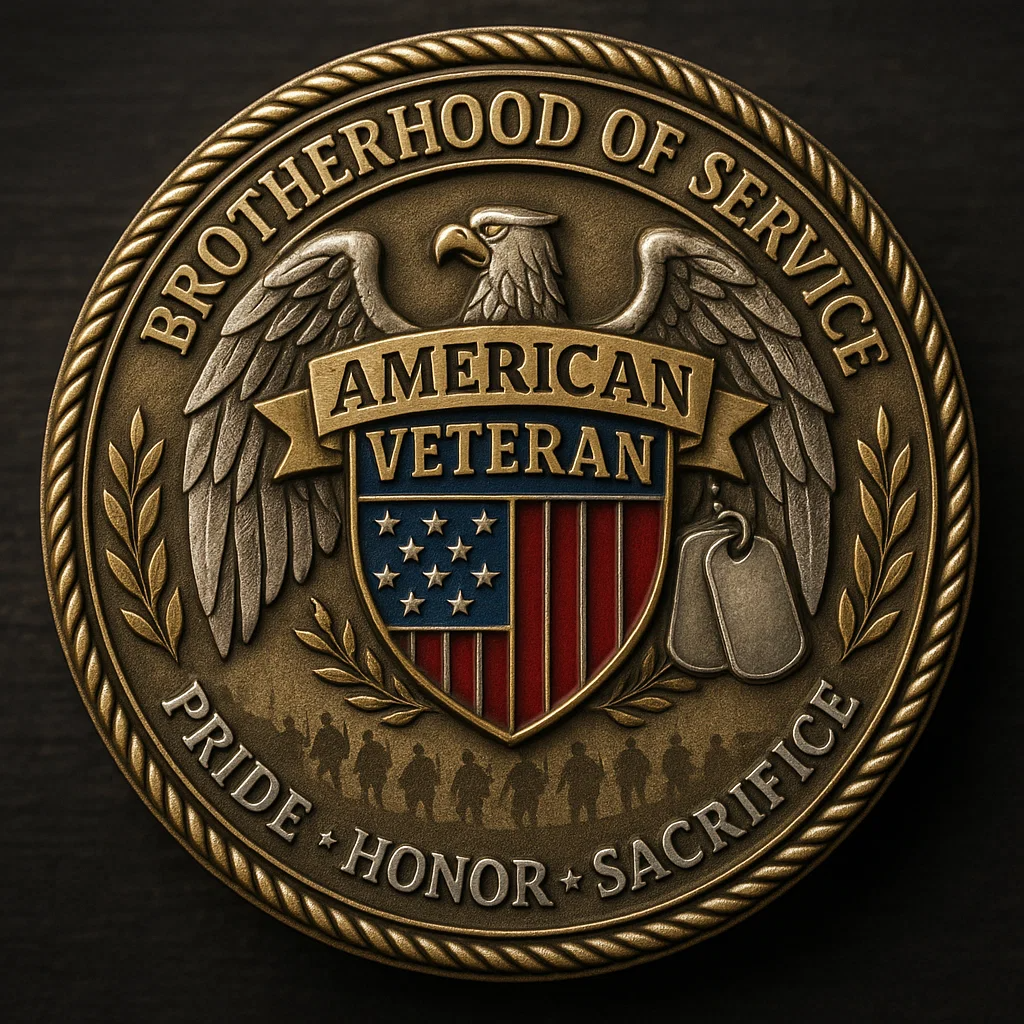 🇺🇸 “DD-214 – It’s a Veteran Thing” Commemorative Coin