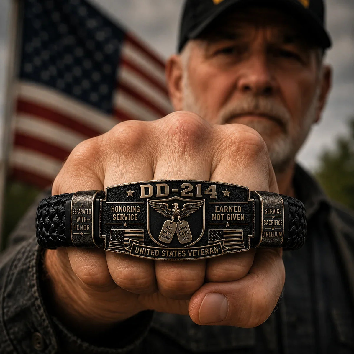PatriotValor – DD-214 Veteran Honor Bracelet