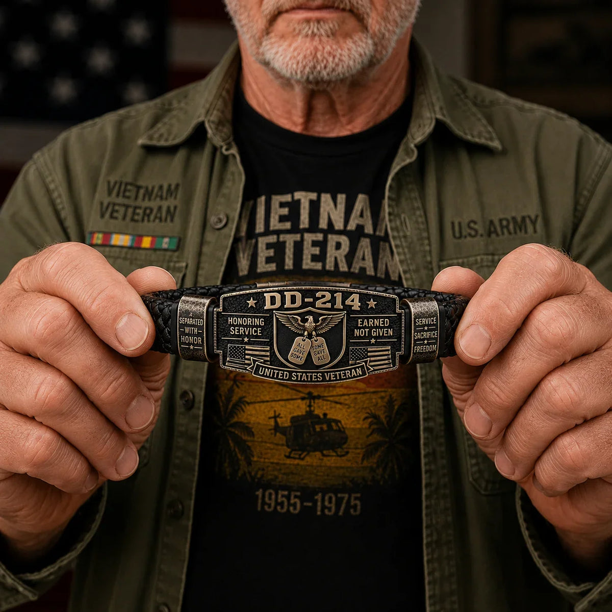 PatriotValor – DD-214 Veteran Honor Bracelet