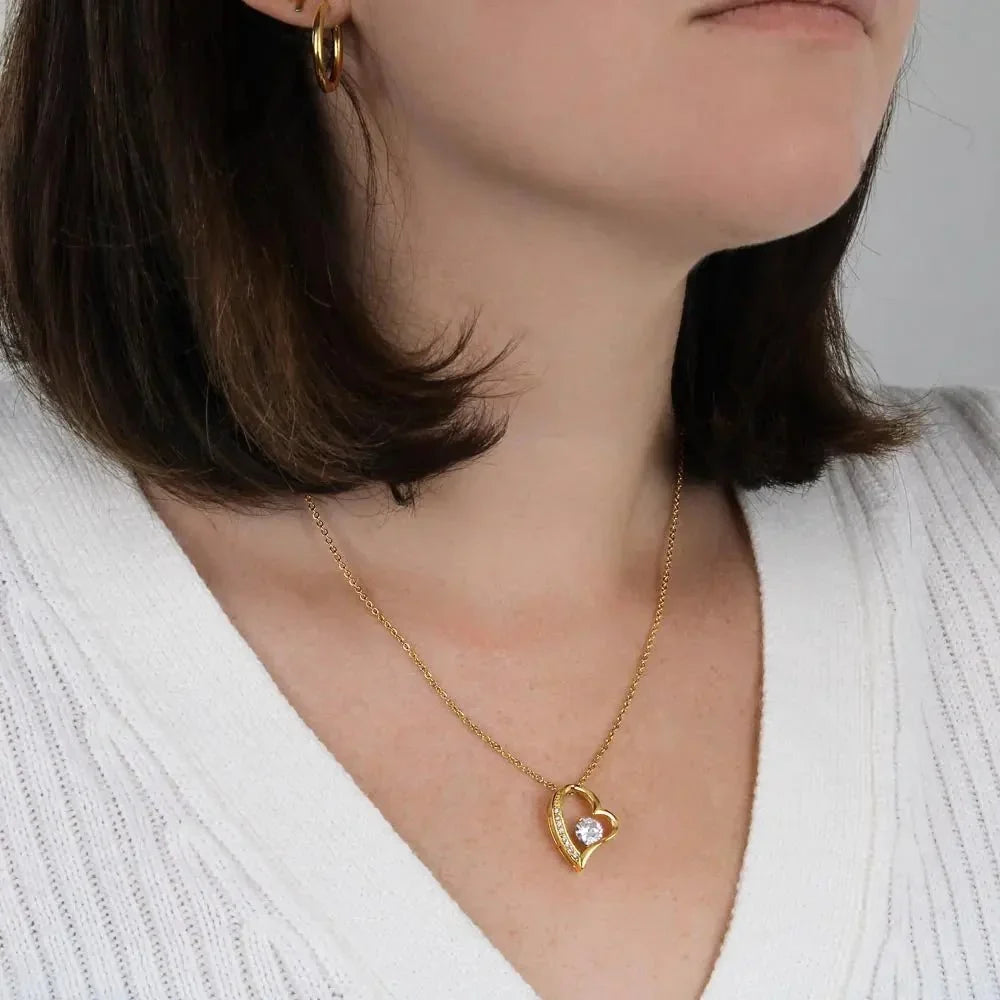 ForeverLove – To My Daughter Heartfelt Love Necklace