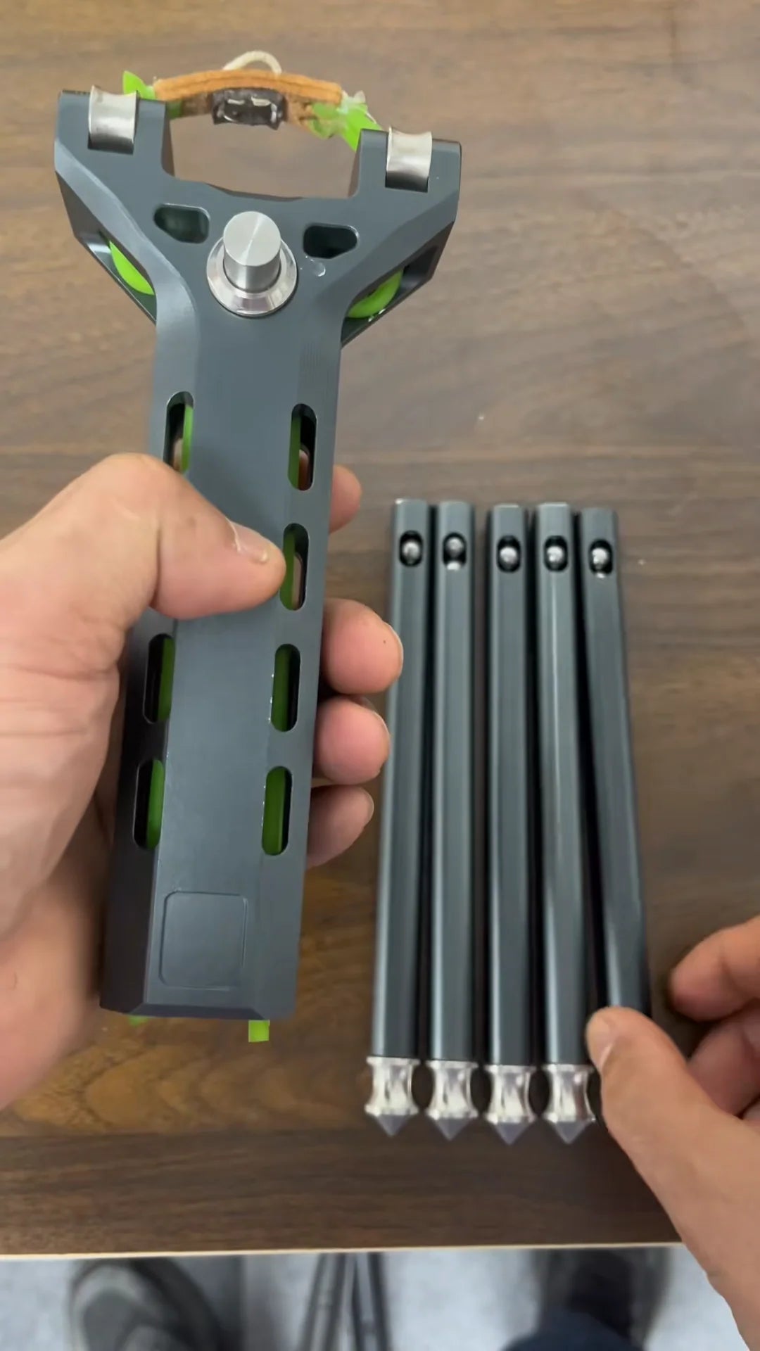SwiftStrike – Auto Magazine Slingshot Launcher