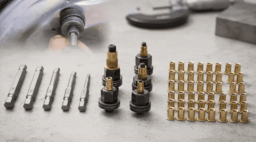 BoltMaster – Heavy Duty Multi Size Rivet Nut Setter Set