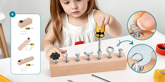TinyBuilder – Kids Learning Tool Board
