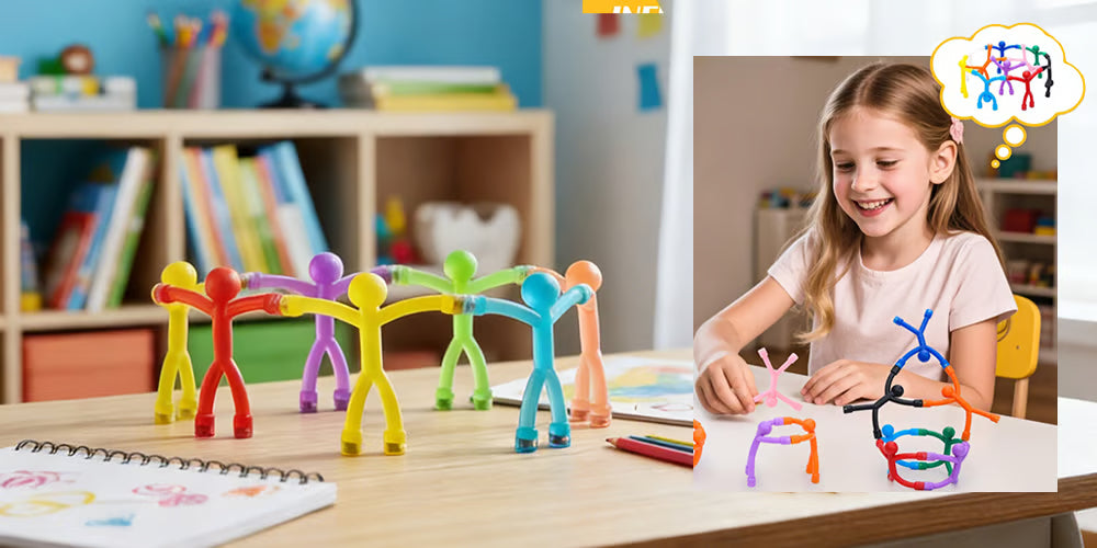 FlexiMates – Multi-Purpose Magnetic Fidget Figures