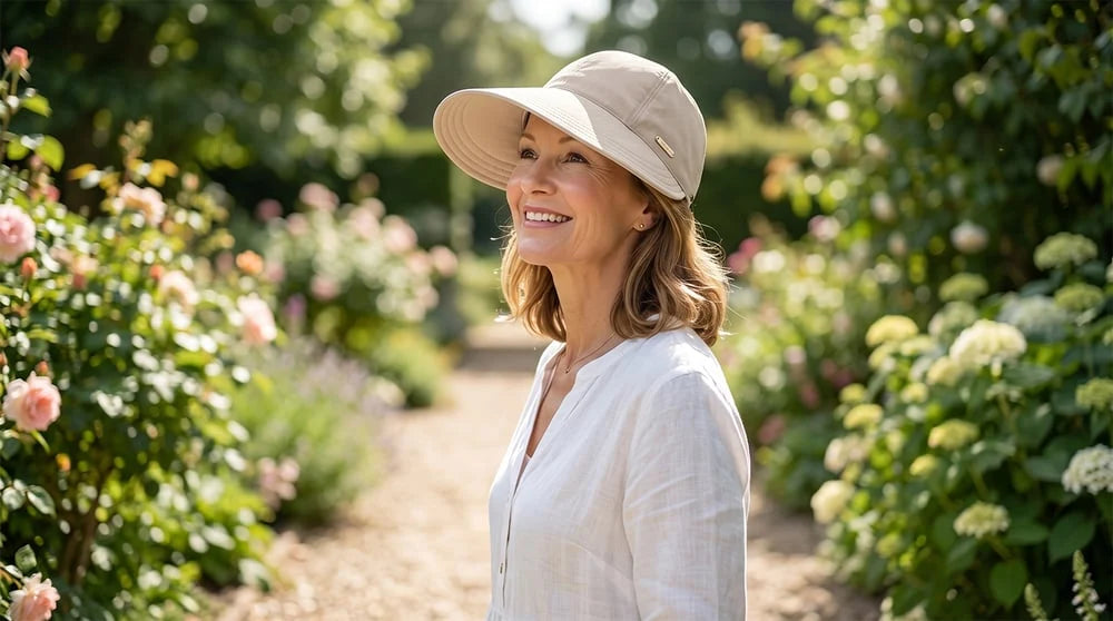 SunnyCrown – UPF 50+ Women’s Sun Visor
