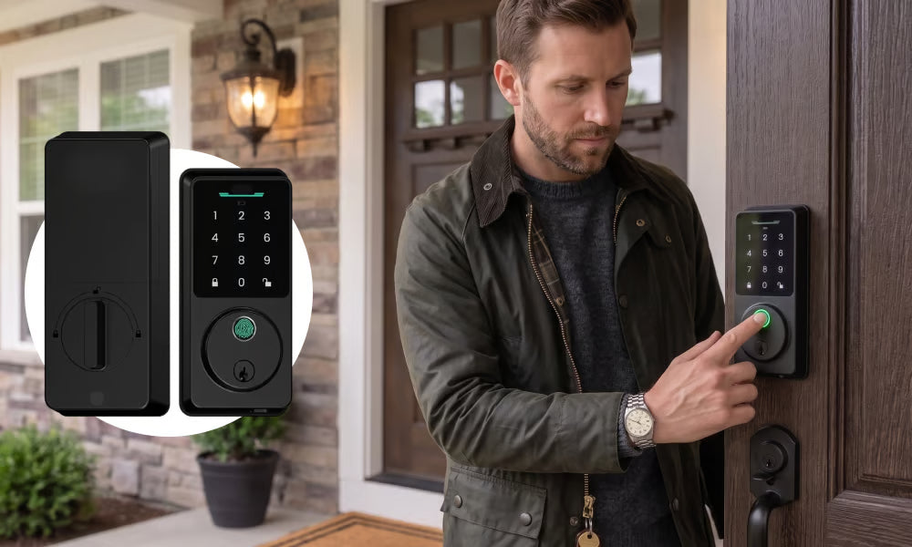 FortiGuard – Premium Keyless Biometric Smart Door Lock