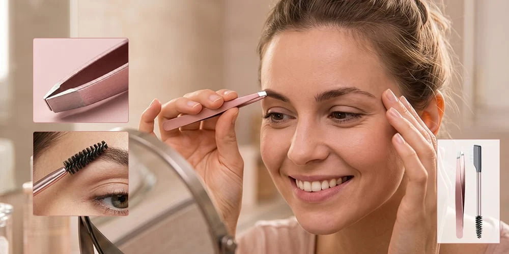 PrecisionEase – High-Precision Stainless Steel Tweezers