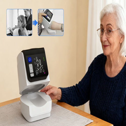 HealthSense – Smart Upper Arm Blood Pressure Monitor