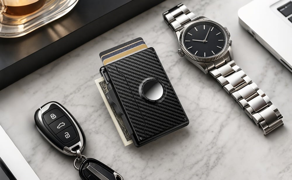 GuardVanta – Professional RFID-Shielding Bifold Wallet