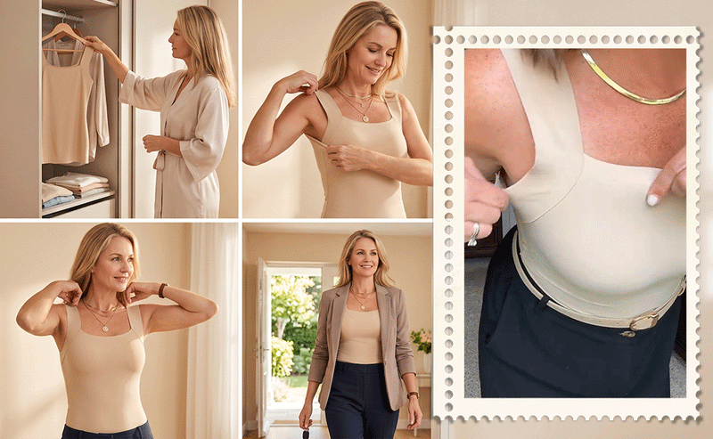 SculptMuse – U-Neck Everyday Support Tank