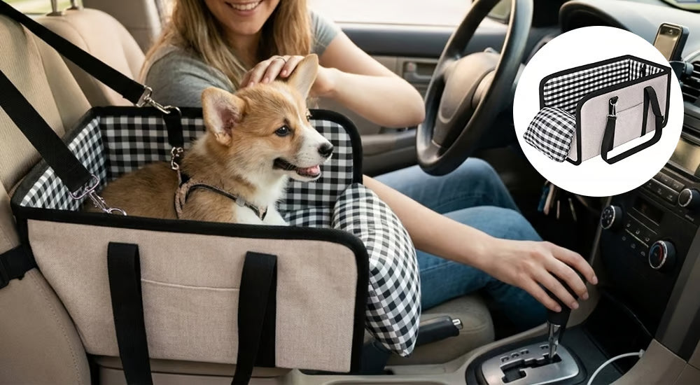 CozyRide – Portable Dog Car Seat